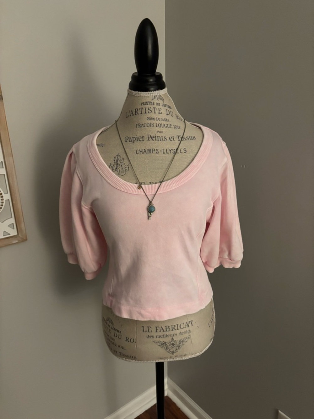 ๐ EUC Aerie Seams Right Short Sleeve Sweatshirt - Picture 2 of 6